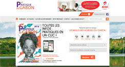 Desktop Screenshot of lepratiquedugabon.com